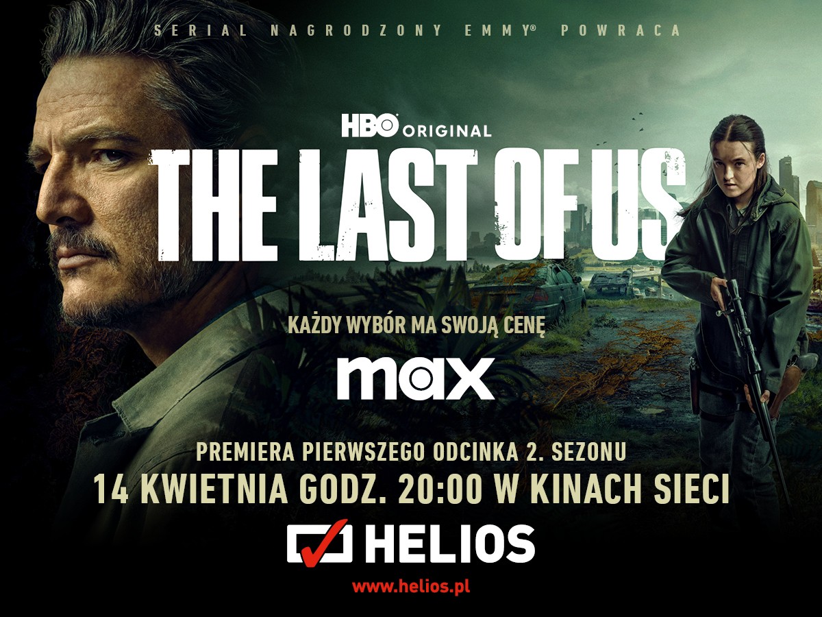 Pierwszy odcinek 2. sezonu serialu „The Last of Us” tylko w kinach Helios