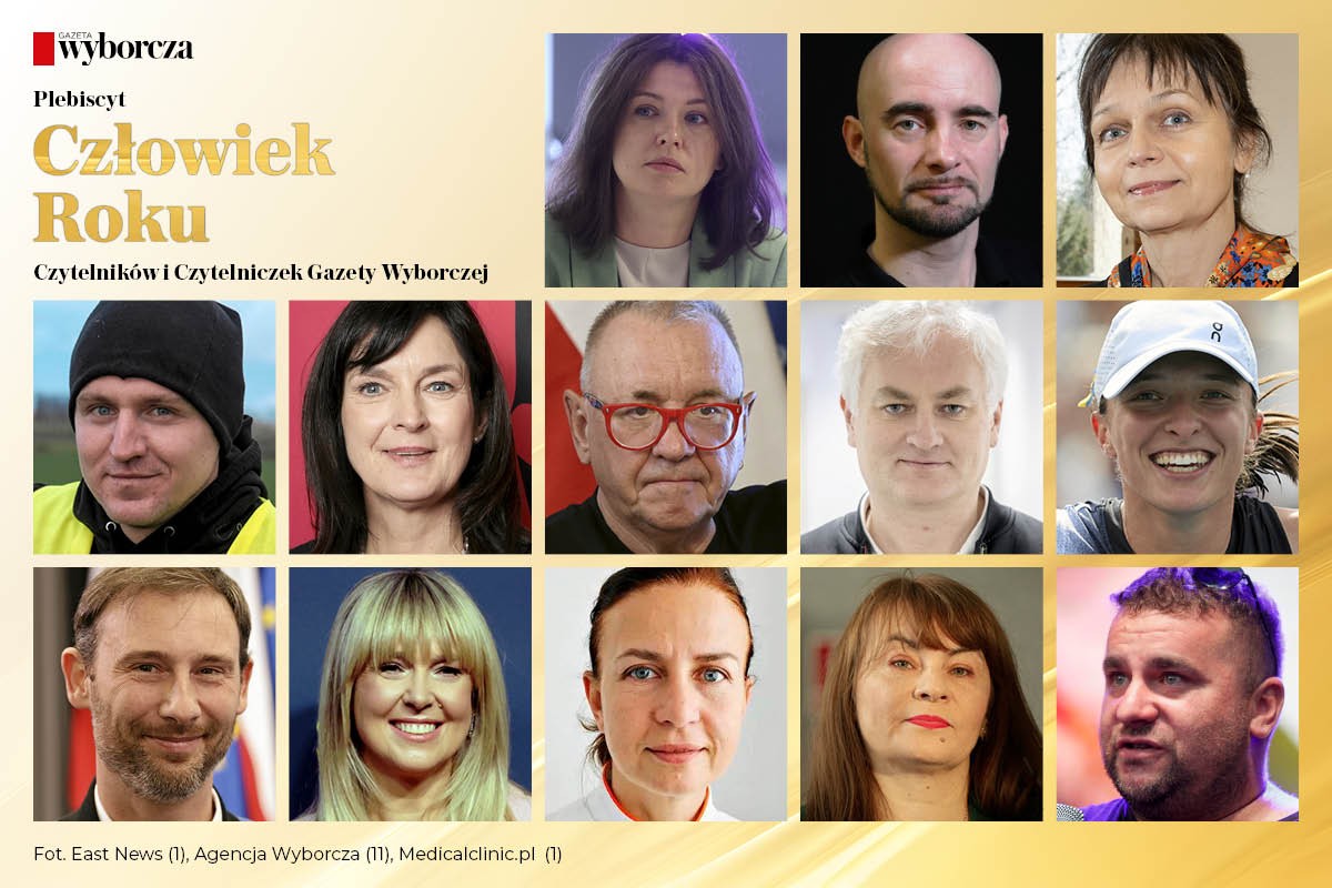 Ruszył plebiscyt „Gazety Wyborczej” na Człowieka Roku 2024