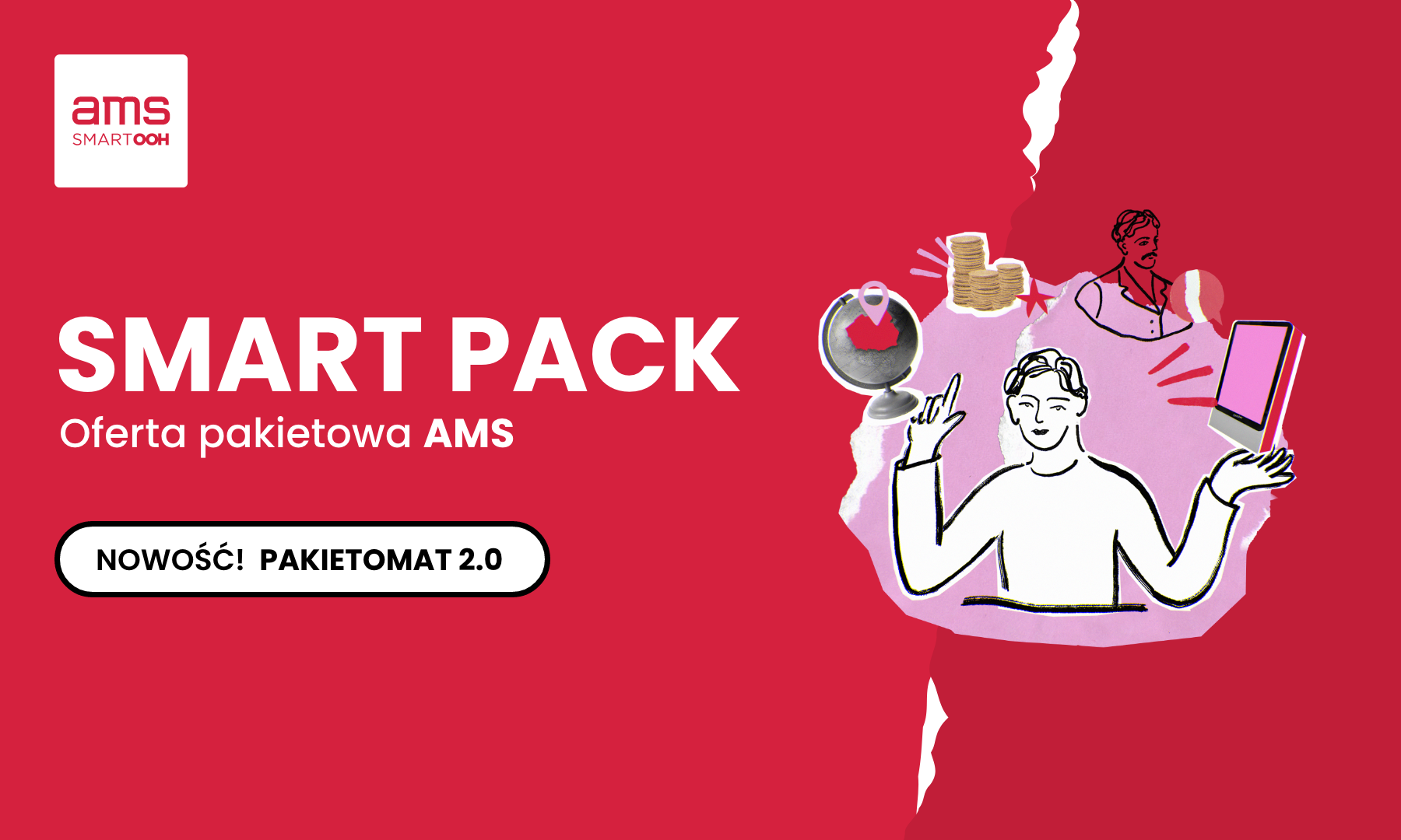 Pakietomat 2.0 – AMS rozwija narzędzie do sprzedaży pakietowej SMART PACK