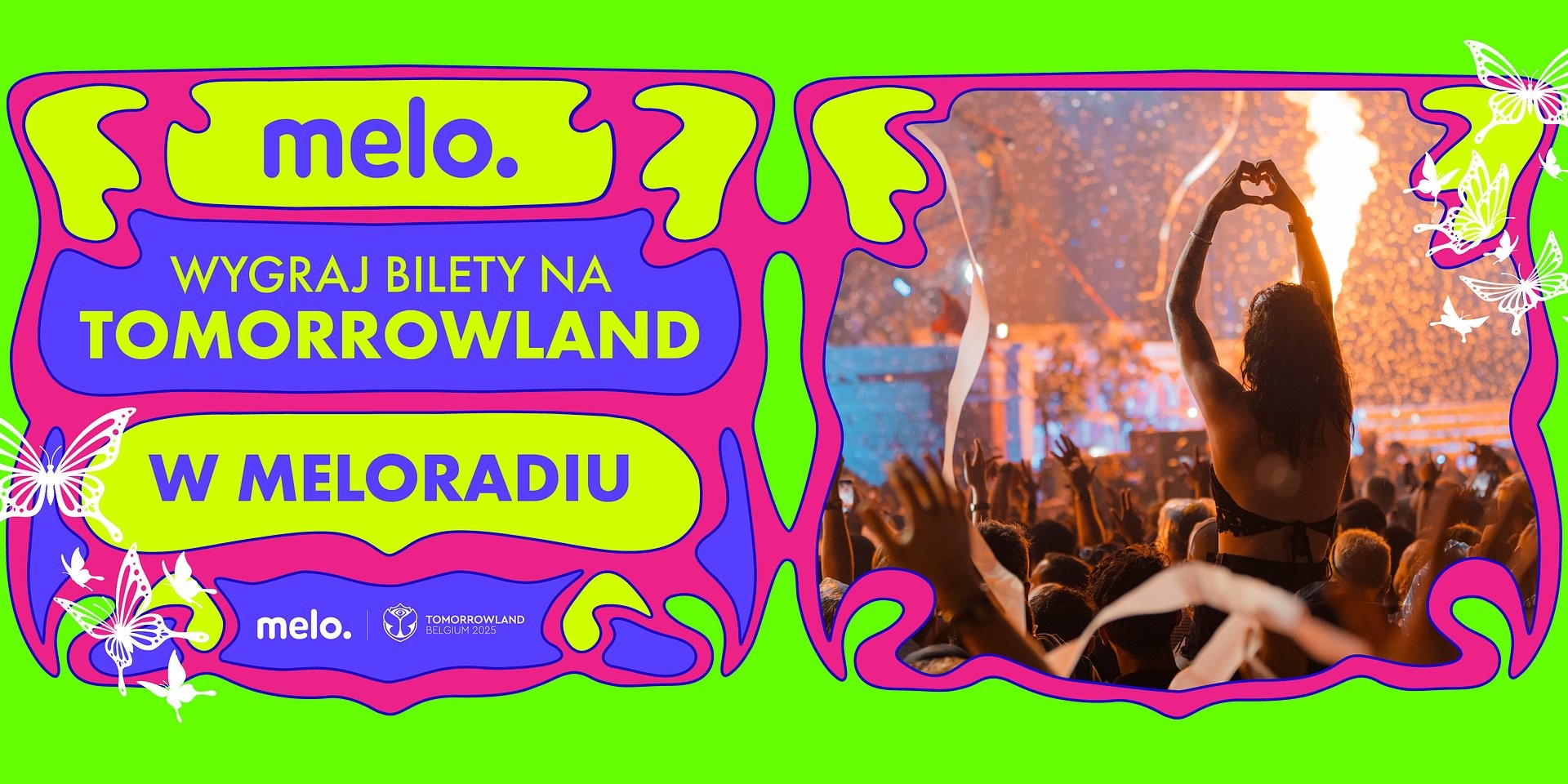 Meloradio i Tomorrowland 2025 – kampania promocyjna z konkursem
