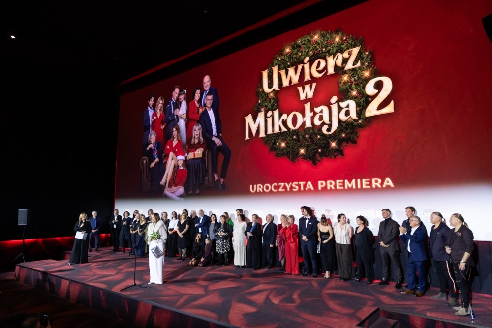 Gwiazdy, emocje i magia Świąt na uroczystej premierze filmu „Uwierz w Mikołaja 2” [FOTO]