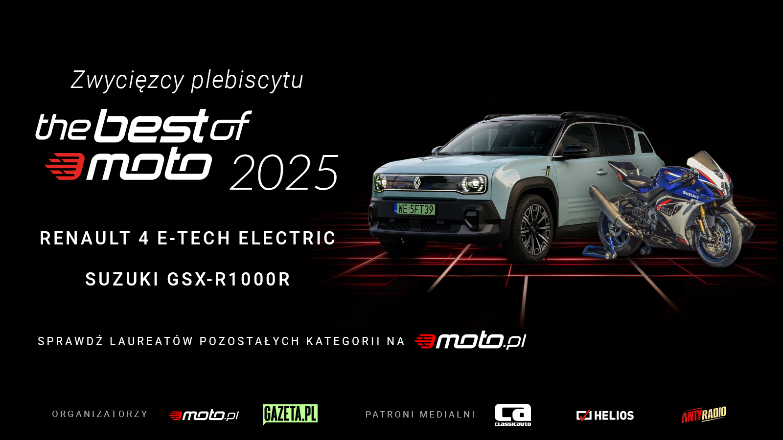 Znamy zwycięzców ósmej edycji plebiscytu „The Best of Moto”