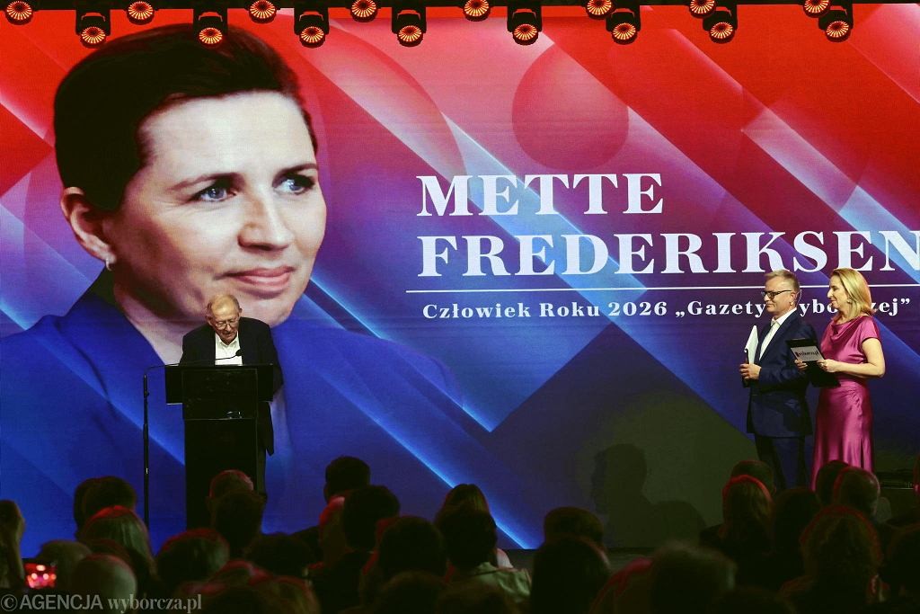 Premierka Danii Mette Frederiksen Człowiekiem Roku 2026 