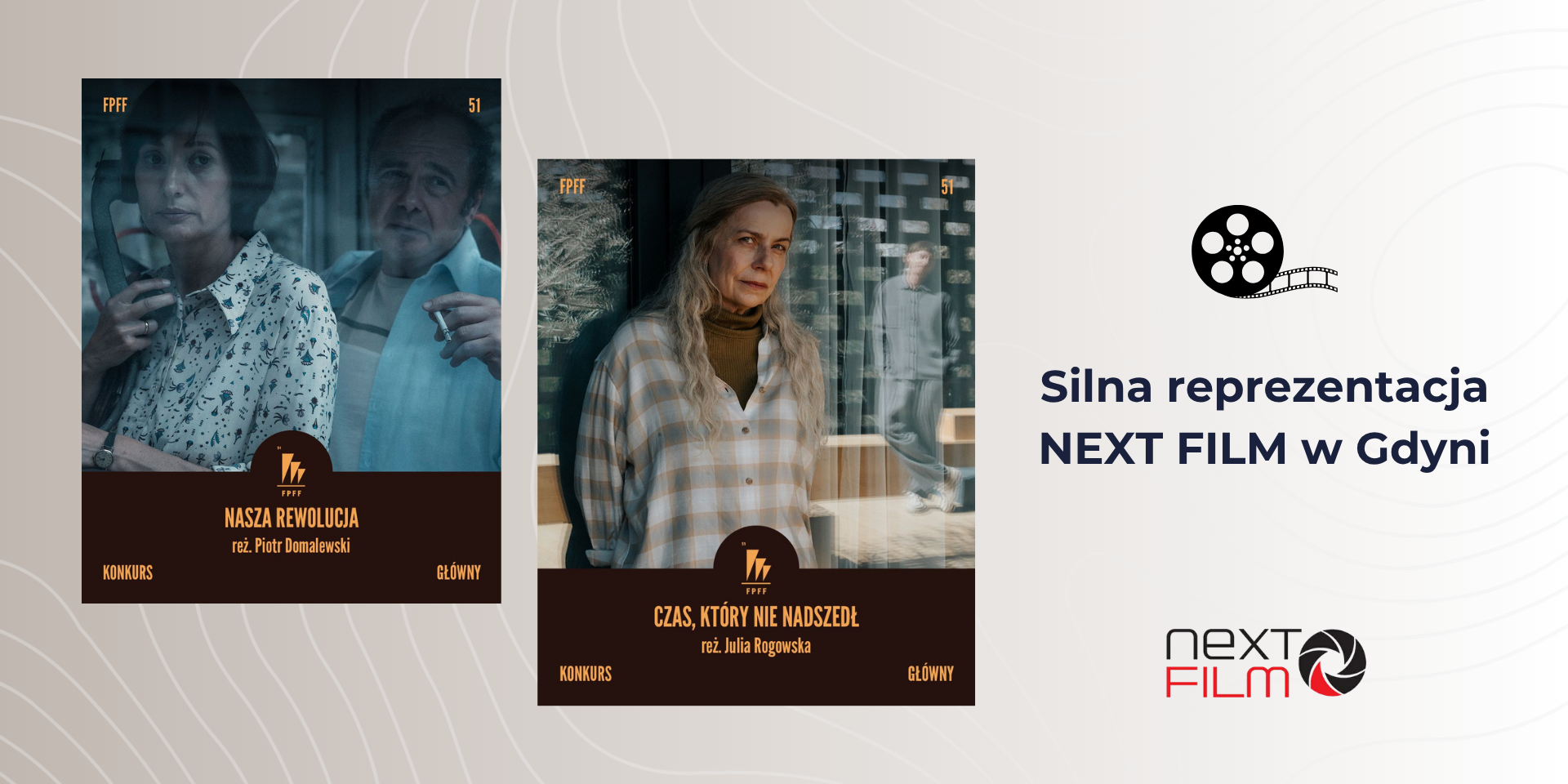 Silna reprezentacja NEXT FILM na Festiwalu Polskich Filmów Fabularnych w Gdyni