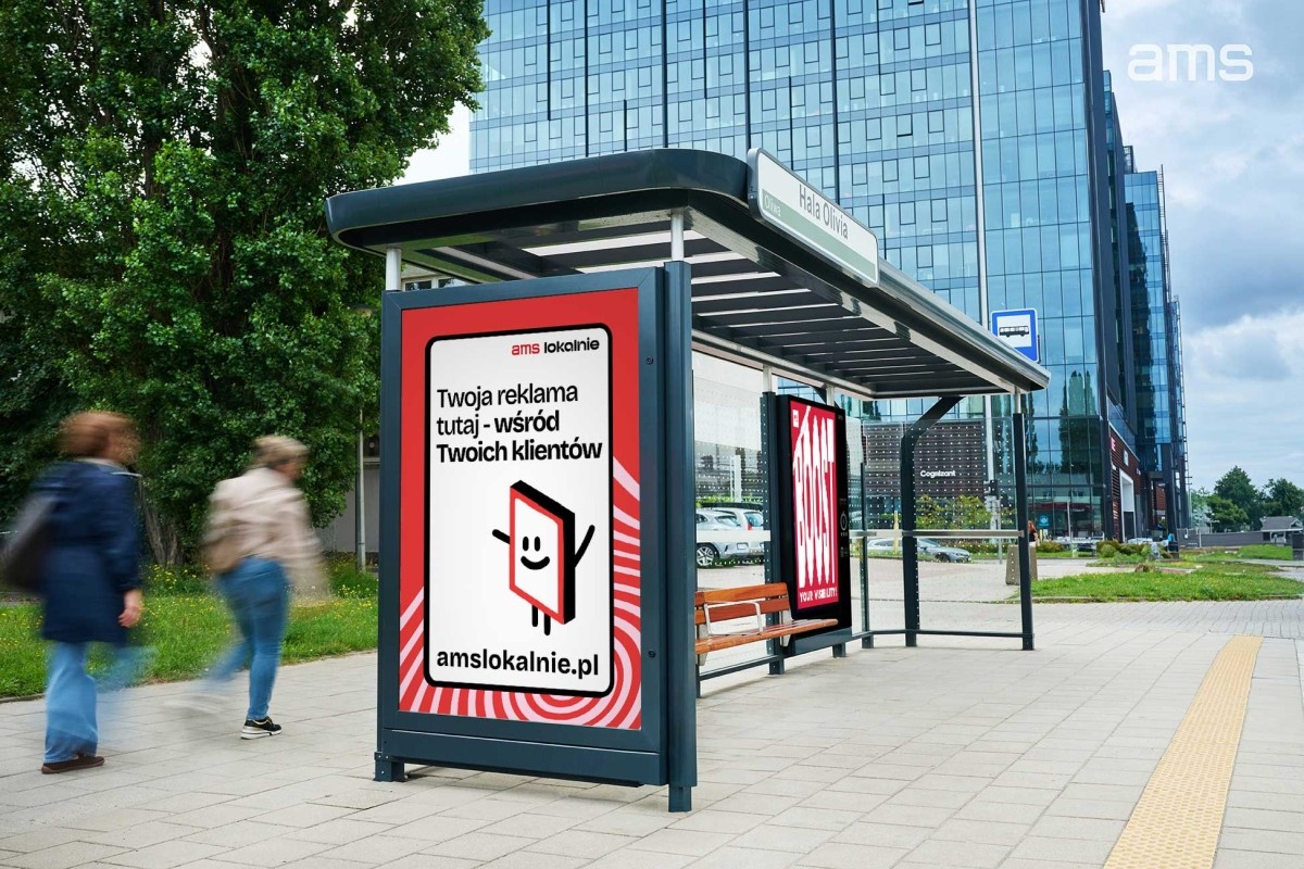 AMS uruchamia platformę AMS lokalnie. Reklama OOH dostępna dla najmniejszych firm