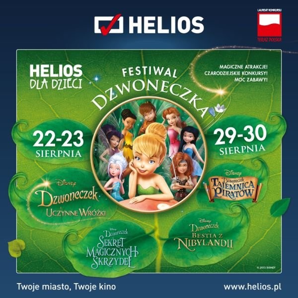 Festiwal Dzwoneczka tylko w kinach Helios