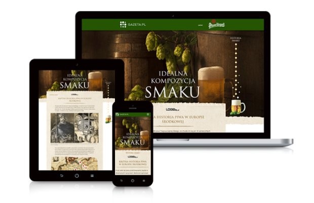 Interaktywna historia browarnictwa w projekcie Pilsner Urquell i Gazeta.pl