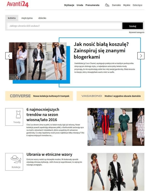 Nowe, modne Avanti24