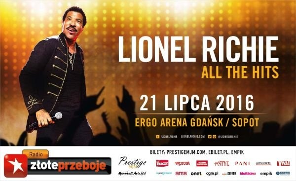 Lionel Richie w Polsce - Radio Złote Przeboje zaprasza na koncert