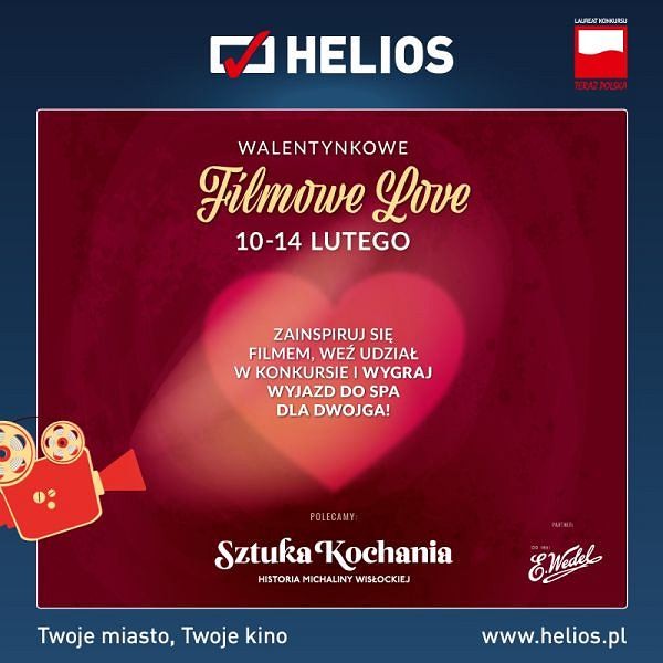 Walentynkowe Love w kinach Helios
