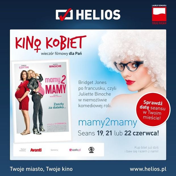 Kino Kobiet i pozytywna komedia francuska w kinach Helios