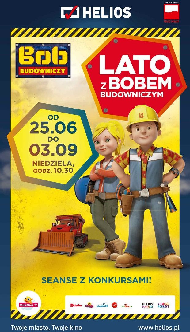 Lato z Bobem Budowniczym w kinach Helios