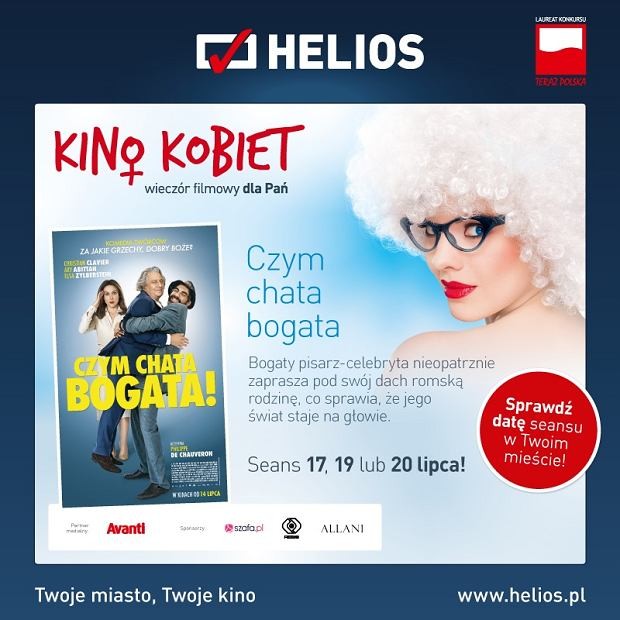 Kino Kobiet i najnowsza francuska komedia w kinach Helios