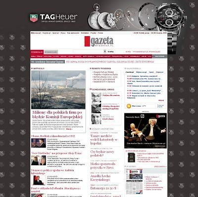 Page Skin - niestandardowy format reklamowy na Wyborcza.pl