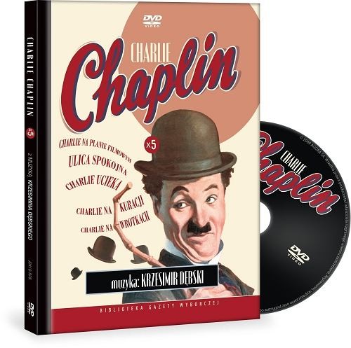 Filmy Charliego Chaplina z muzyką Krzesimira Dębskiego na DVD