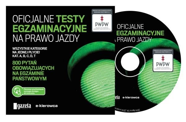 Oficjalne testy egzaminacyjne na prawo jazdy i Kodeks drogowy z 